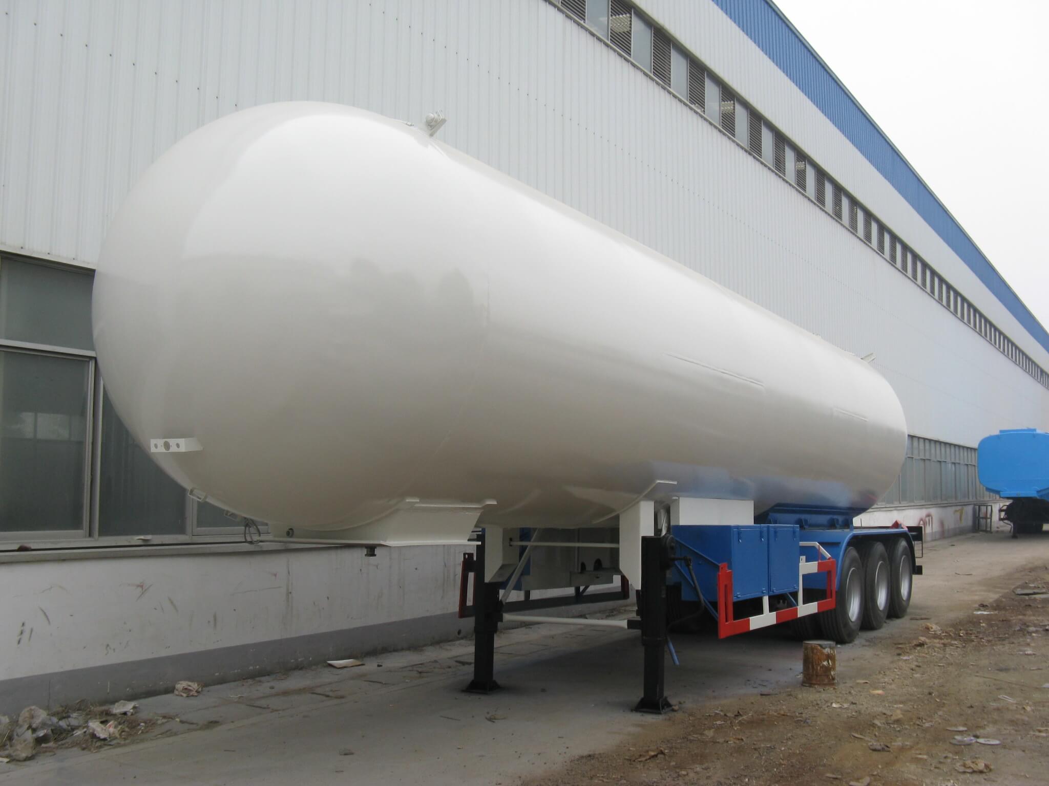 3 Axles LPG Tanker Semi Trailer