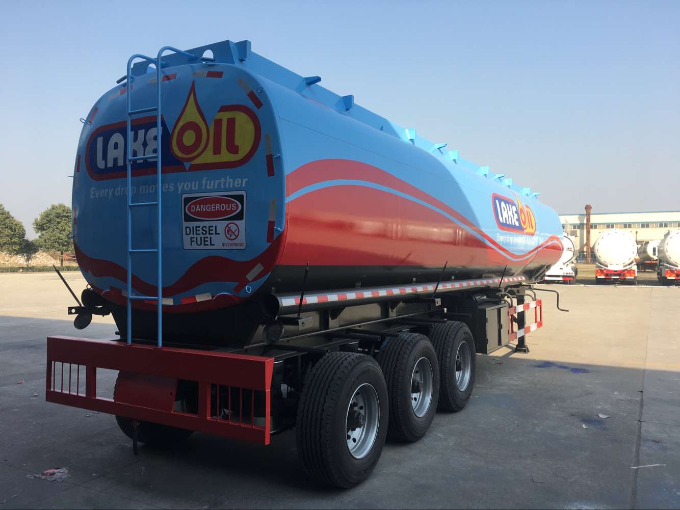 3 Axles Fuel Tanker Semi Trailer