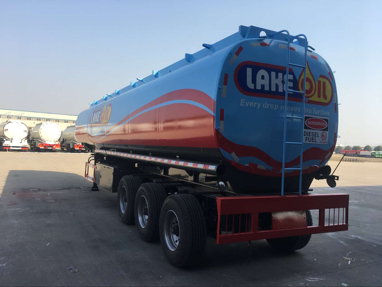 3 Axles Fuel Tanker Semi Trailer