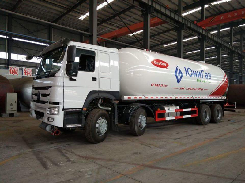 HOWO 8X4 LPG Truck