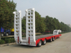 3 Axles 4 Axles Telescoping Lowbed Semi Trailer for Australia
