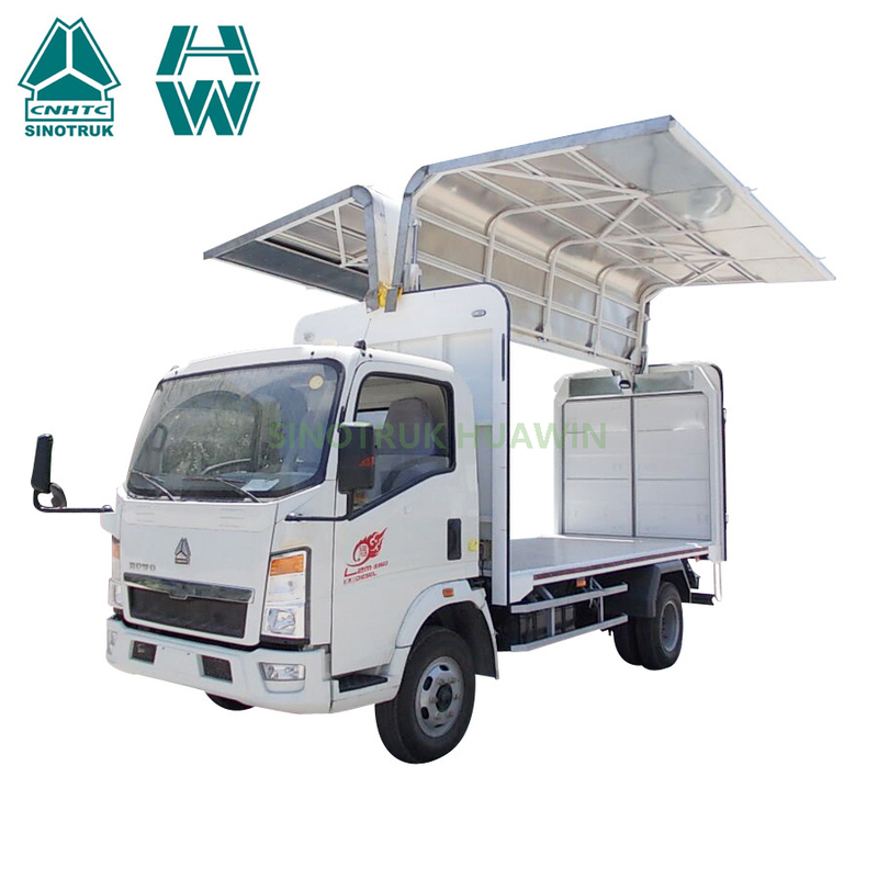 SINOTRUK HOWO 4X2 Wing Van Truck