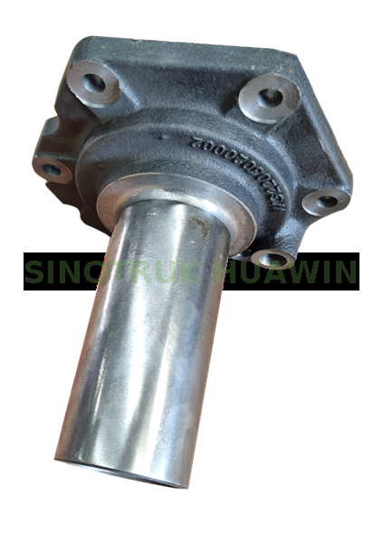 Enter the shaft end cap and the oil guide ring assembly