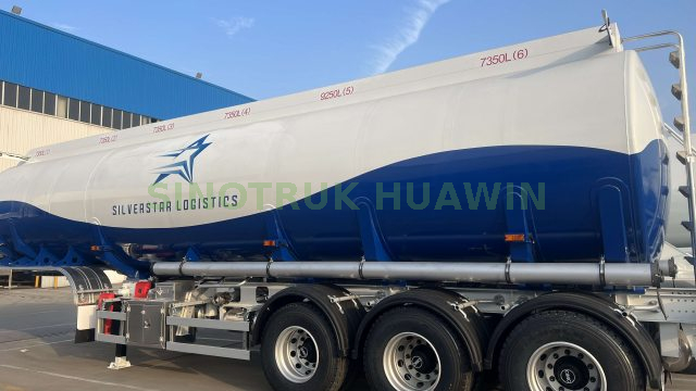 Aluminium Fuel Tank Trailer 