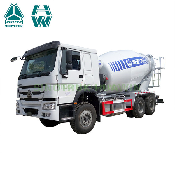 SINOTRUK HOWO 6X4 8CBM 10CBM left hand drive right hand drive Concrete Mixer Truck