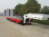 3 Axles 4 Axles Telescoping Lowbed Semi Trailer for Australia