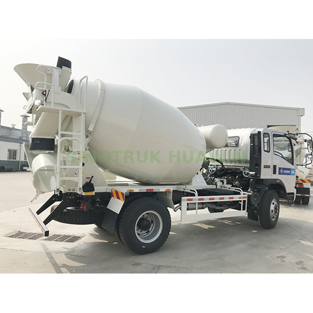 SINOTRUK CDW 4X2 concrete mixer truck-3CBM