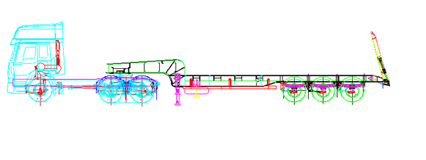 Flatbed semi-trailer_副本