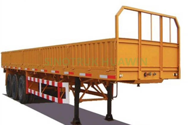 SINOTRUK 40FT 2 Axles Wall Side Semi Trailer 