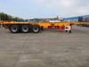20FT 2 Axles Skeletal Semi Trailer 
