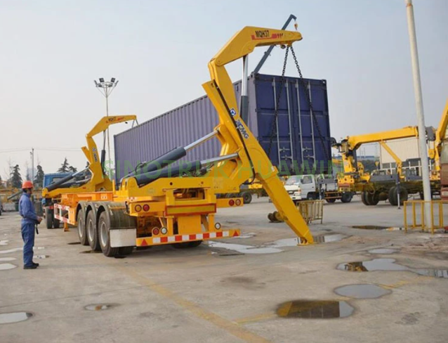 20FT Container Sidelifter Container Side Load Crane Semi Trailer