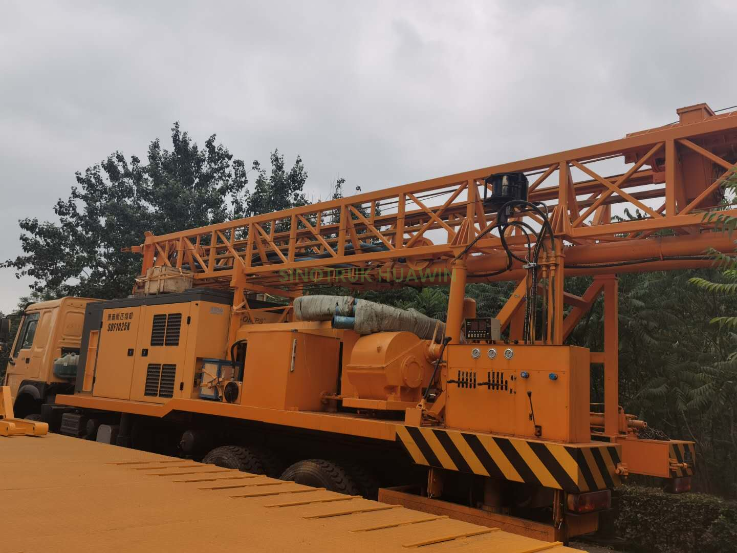 CDC 600K 600m Water Well Drilling Rig Truck