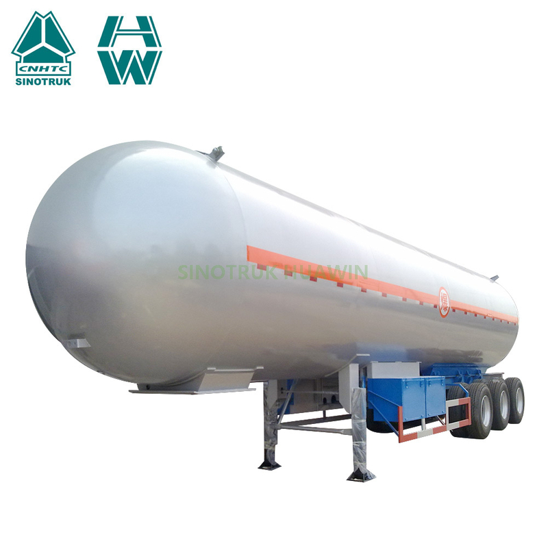 3 Axles LPG Tanker Semi Trailer