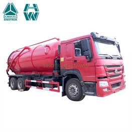 Sinotruk Howo 6X4 Vacuum Sewage Suction Tanker Truck