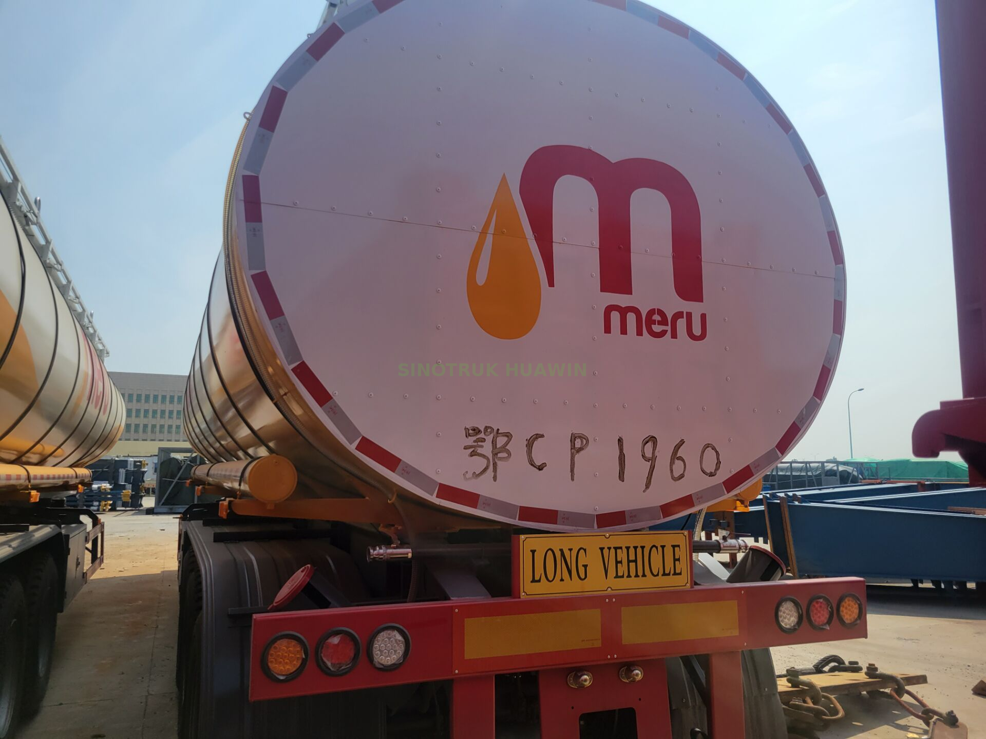 Palm Oil Tank Semi-trailer Truck