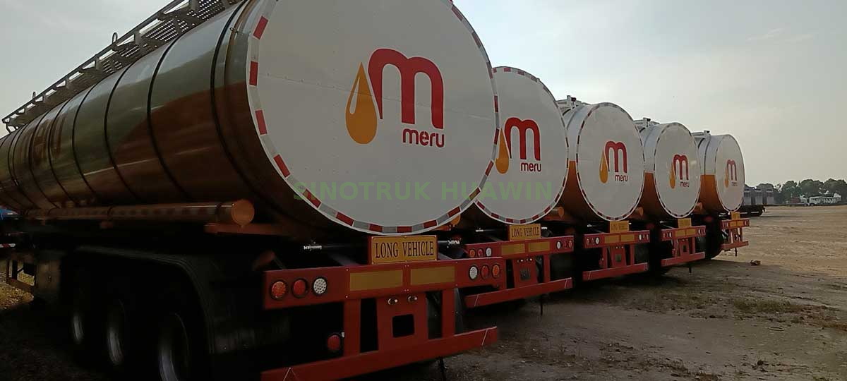 SINOTRUK Palm Oil Tanker Semi-trailer 3-Axle