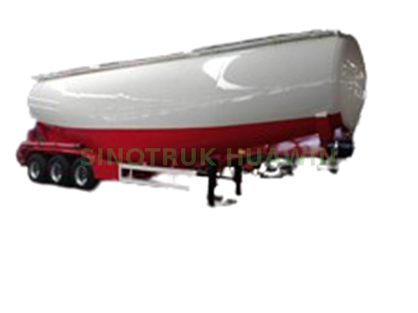 3-axle Cement Tanker Semi Trailer-35CBM
