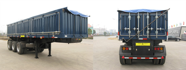 3-Axle Side Tipping Semi Trailer(4)_副本