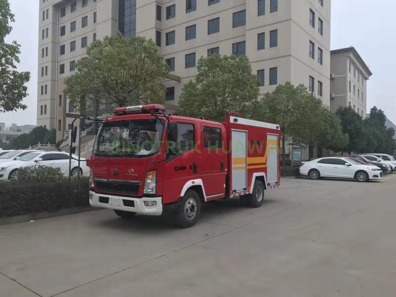 SINOTRUK HOWO 4×2 Fire Fighting Truck
