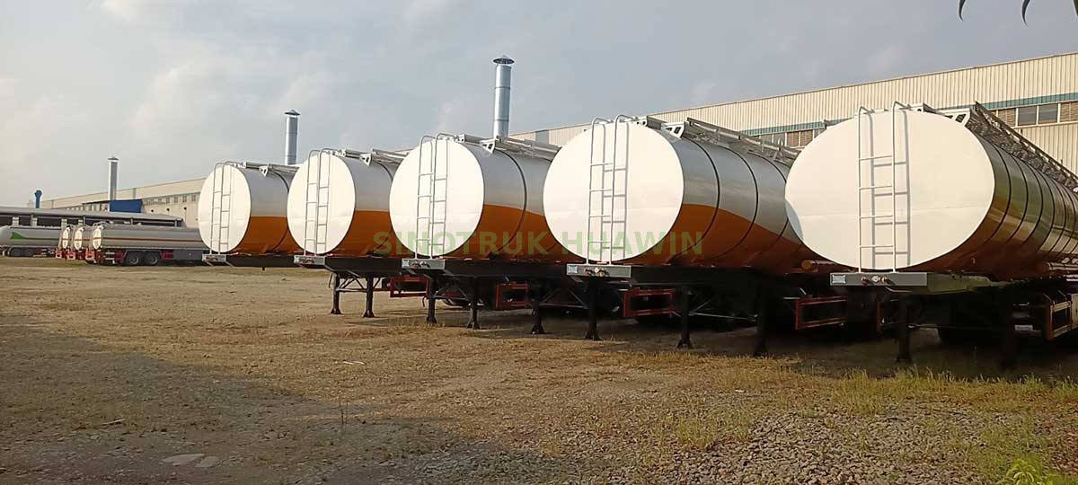 SINOTRUK Palm Oil Tanker Semi-trailer 3-Axle