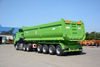 SINOTRUK 40m³ U-Type Tipping Trailer with 4-Axle