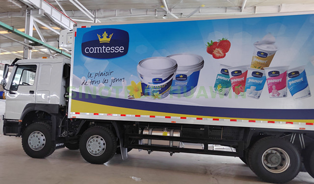 Howo 8x4 Refrigerated Truck 400 Hp