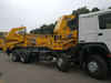 SINOTRUK HOWO 8x4 Side Crane Truck for Transporting 20ft Container