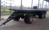 SINOTRUK 30FT 3 Axles Flatbed Full Trailer