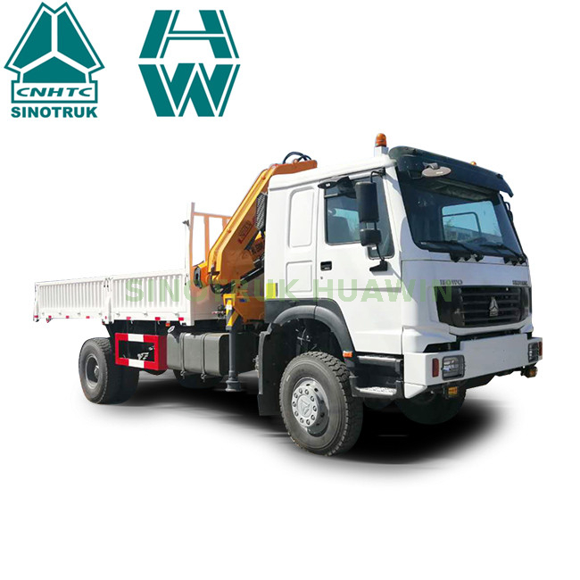 HOWO 6x4 Truck with XCMG 14T Mounted Knuckle Boom Crane