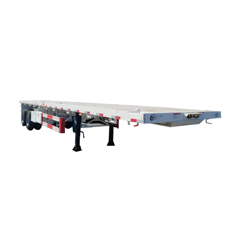 SINOTRUK 40FT 2 axle flatbed semi trailer 