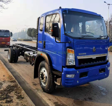 SINOTRUK HOWO 4×2 6 Wheels Light Duty 10T Cargo Chassis for Ethiopia