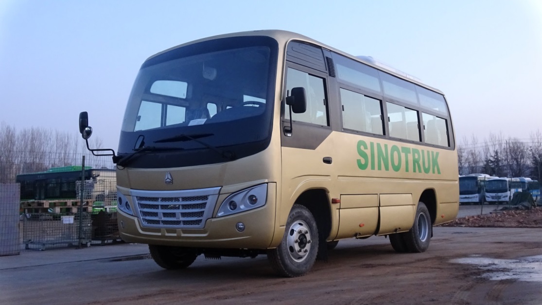 Sinotruk 6 Meters Transport Bus CNG Engine