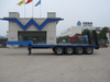 Sinotruk 4 Axles Low bed Semi Trailer with high quality for sale