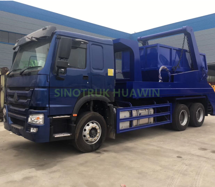 SINOTRUK HOWO 6X4 Swing-arm Garbage Truck