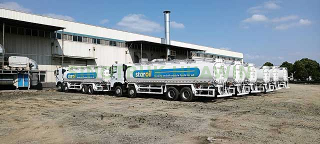 HOWO 8×4 Fuel tank truck 27CBM