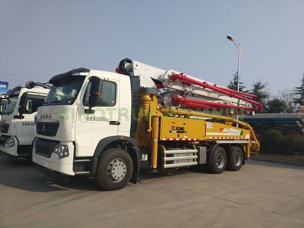 SINOTRUK T5G Concrete Mixer Pump Truck