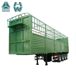 SINOTRUK 40ft 3 Axle Storehouse Semi Trailer for sale