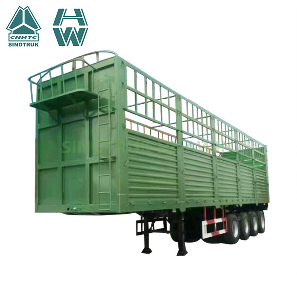SINOTRUK 3 Axle Storehouse Semi Trailer