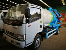SINOTRUK HOWO Light Truck 4X2 Sewage Suction Truck for sale