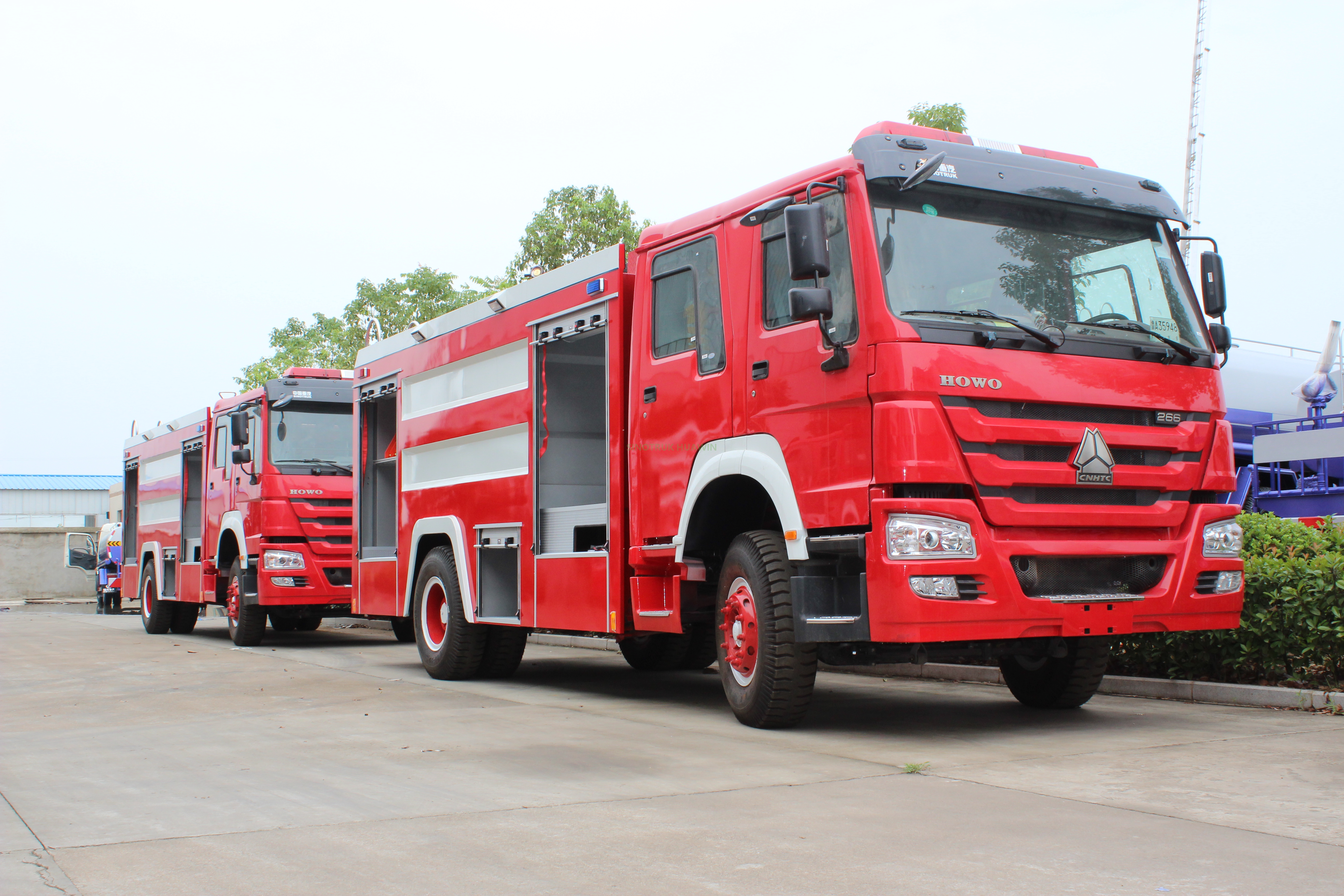 HOWO 4X2 Fire Fighting Truck 