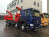 SINOTRUK HOWO 8x4 Side Crane Truck for Transporting 20ft Container