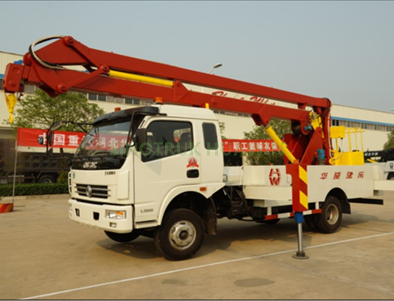 SINOTRUK HOWO 14.5m Height 4x2 Aerial Platform Working Truck