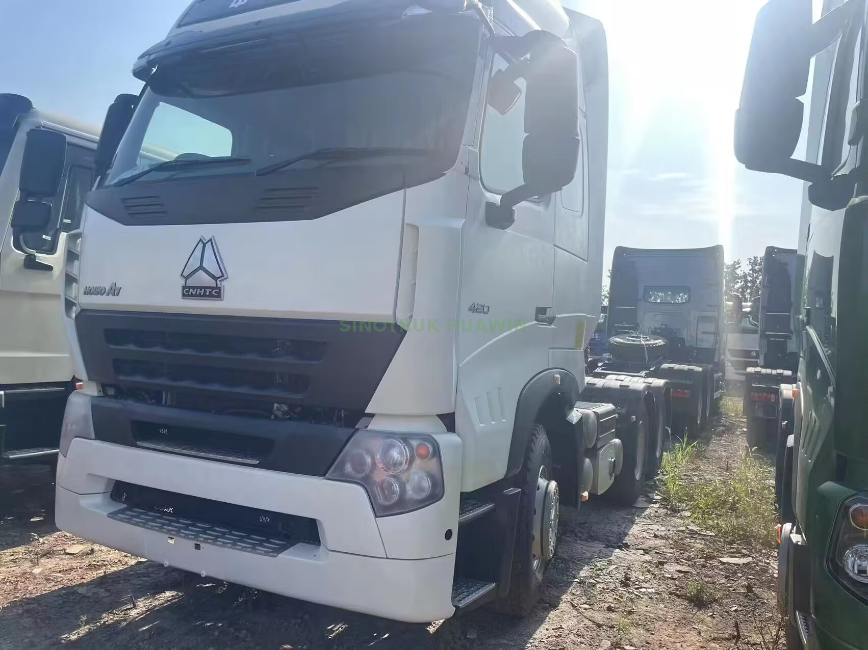 SINOTRUK HOWO A7 Tractor Truck Delivered to Uganda