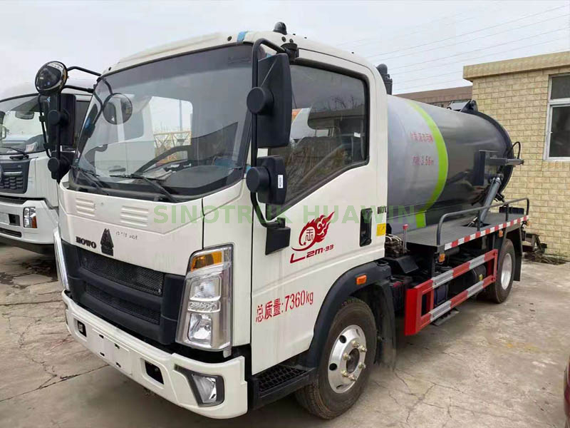 HOWO 4×2 Sewage truck-10CBM