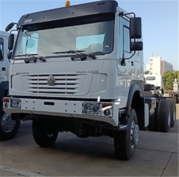 Howo 6x6 Dump Truk Chassis1