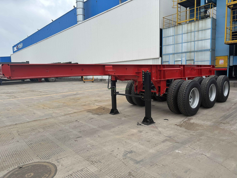 20FT 3 Axle Skeletal Semi Trailer