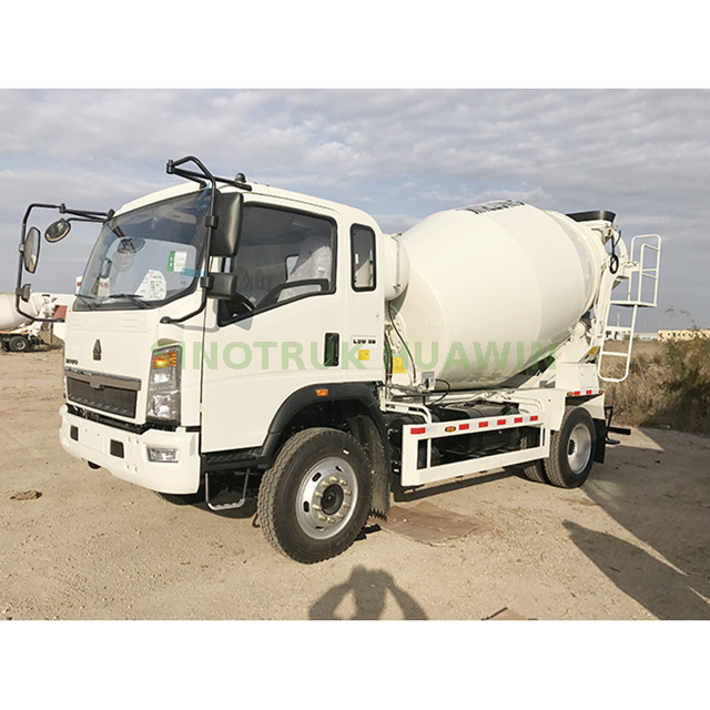 SINOTRUK CDW 4X2 concrete mixer truck-3CBM