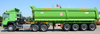 SINOTRUK 40m³ U-Type Tipping Trailer with 4-Axle