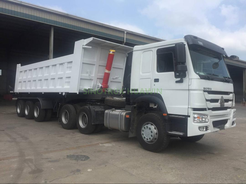SINOTRUK 3 Axles Tipper Semi Trailer