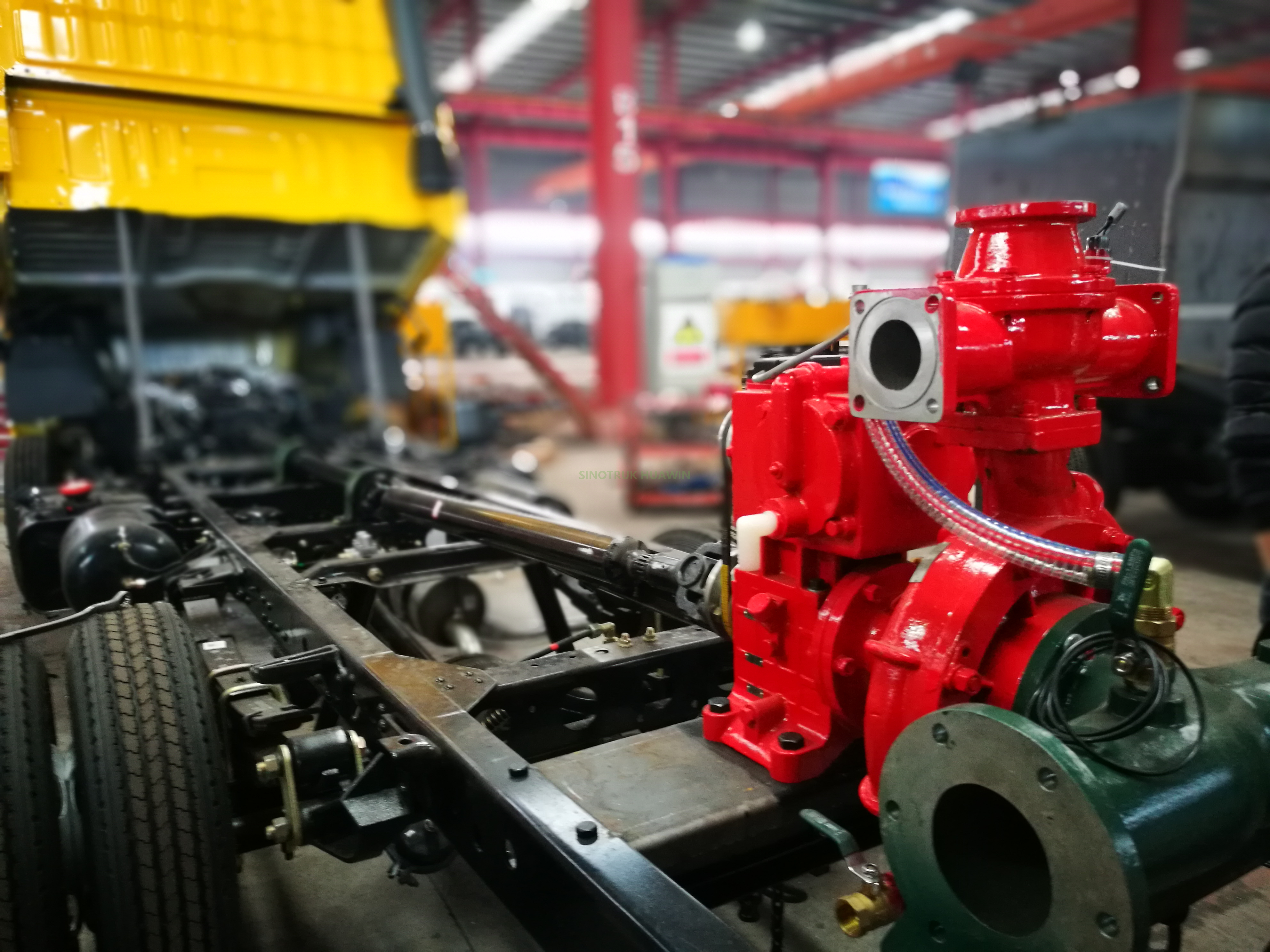 SINOTRUK HOWO 6×4 Fire Fighting Truck